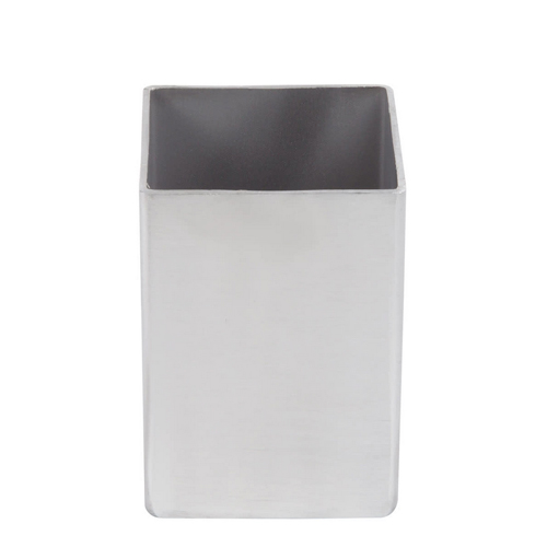 2" x 2" Square Sugar Caddy Stainless Steel