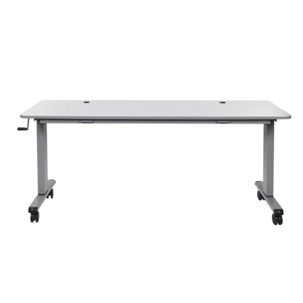 Luxor STAND-NESTC-72 72" Adjustable Height Flip Top Nesting Table